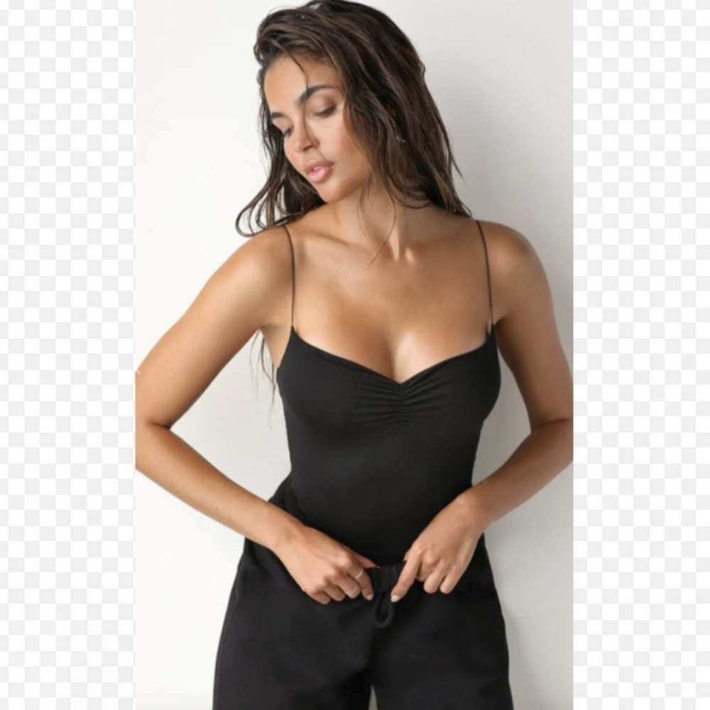 Joah Brown Cinched Black Women's Camisole
